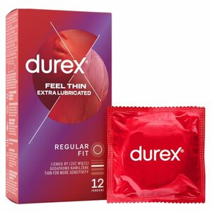 DUREX Feel thin extra lubricated 12 kusov vyobraziť
