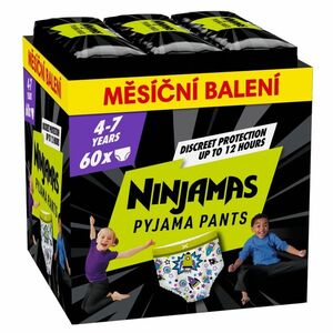 PAMPERS Ninjamas pants S7 Space 17-30 kg 60 kusov vyobraziť