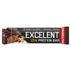 NUTREND Excelent proteín bar čokoláda s orieškami 85 g vyobraziť