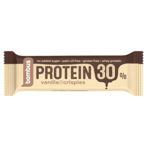 BOMBUS Protein 30% vanilka a chrumky 50 g vyobraziť