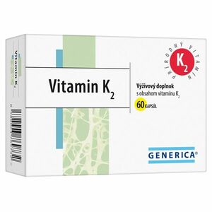 GENERICA Vitamin K2 60 kapsúl vyobraziť