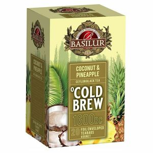 BASILUR Cold Brew Coconut Pineapple ovocný čaj 20 vrecúšok vyobraziť