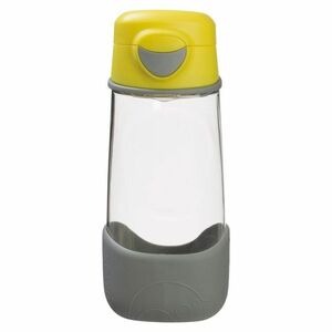 B.BOX Šport fľaša na pitie žltá / sivá 12m+ 450 ml vyobraziť