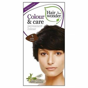 HAIRWONDER Prírodné dlhotrvajúca farba na vlasy Tmavá hnedá 3 vyobraziť