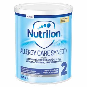 NUTRILON 2 Allergy Care Syneo+ špeciálna dojčenská výživa 6m+ 450 g vyobraziť