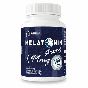 NUTRICIUS Melatonín strong 1, 99 mg 100 tabliet vyobraziť