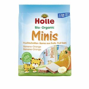 HOLLE Bio minis banánovo-pomarančové 100 g vyobraziť