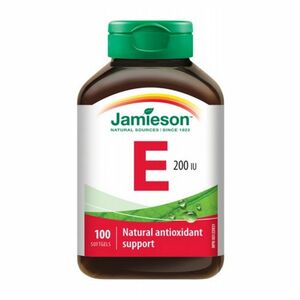 JAMIESON Vitamín E 200 IU 100 kapsúl vyobraziť