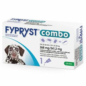 FYPRYST combo spot-on 268 mg/241, 2 mg veľké psy 20-40 kg 1x2, 68 ml vyobraziť