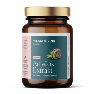HEALTH LINK Artičok extrakt 450 mg 120 kapsúl vyobraziť