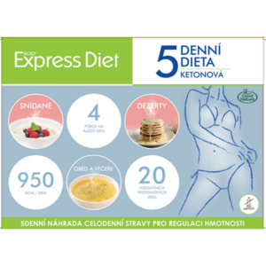 EXPRESS DIET 5-dňová proteínová diéta na chudnutie 20 jedál vyobraziť