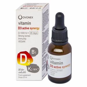 OVONEX Vitamín D3 1000 IU active synergy 25 ml vyobraziť