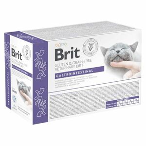BRIT Veterinary Diet Cat Pouch fillets in Gravy Gastrointest 12 x 85 g vyobraziť