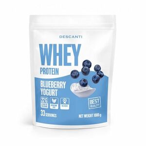 DESCANTI Whey protein blueberry yogurt 1000 g vyobraziť