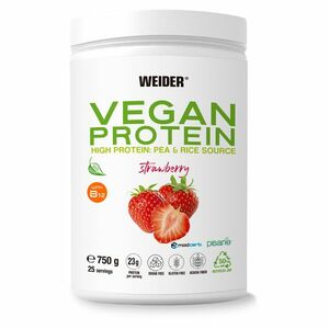 WEIDER Vegan proteín príchuť jahoda 750 g vyobraziť