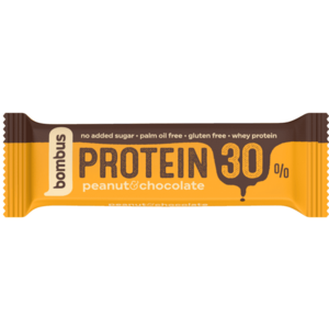BOMBUS Protein 30% arašidy a čokoláda 50 g vyobraziť