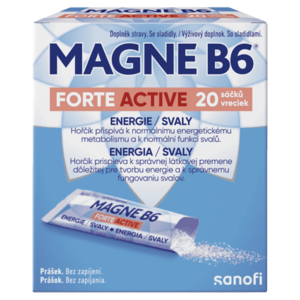 MAGNE B6 Forte Active 20 sáčkov vyobraziť