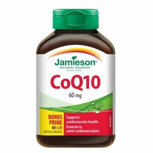 JAMIESON Koenzým Q10 60 mg 80 kapsúl vyobraziť