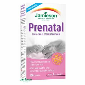 JAMIESON Prenatal complete multivitamín 100 tabliet vyobraziť