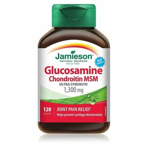 JAMIESON Glukózamin chondroitín MSM 1300 mg 120 tabliet vyobraziť