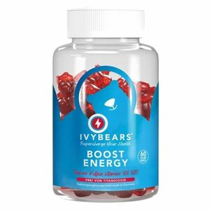 IVYBEARS Boost energy vitamíny na energiu 60 kusov vyobraziť