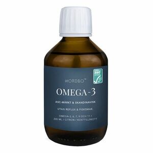 NORDBO Omega-3 pstruhový olej 200 ml vyobraziť