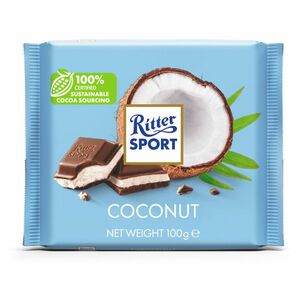 RITTER SPORT Kokosová čokoláda 100 g vyobraziť