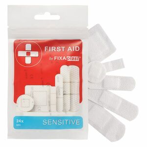 FIXAplast First aid kid sensitive náplasť mix 24 kusov vyobraziť