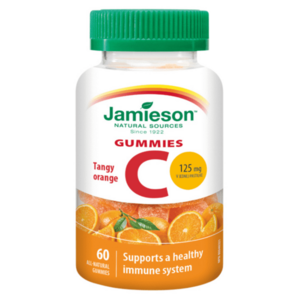 JAMIESON Vitamín C Gummies pomaranč 60 pastiliek vyobraziť