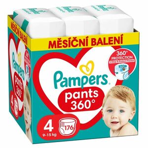 PAMPERS Pants veľ.4 Plienkové nohavičky 9-15 kg 176 ks vyobraziť