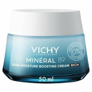 VICHY Mineral89 100H Krém na podporu hydratácie RICH bez parfumu 50 ml vyobraziť