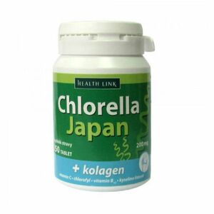 HEALTH LINK Chlorella Japan + kolagén 250 tablet vyobraziť