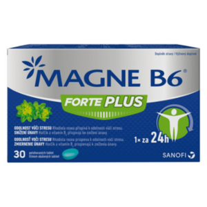 MAGNE B6 Forte plus 30 tabliet vyobraziť