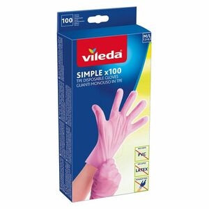 VILEDA Simple rukavice M/L 100 ks vyobraziť