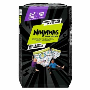 PAMPERS Ninjamas pants S7 Space 17-30 kg 10 kusov vyobraziť