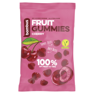 BOMBUS Fruit gummies cherry 35 g vyobraziť