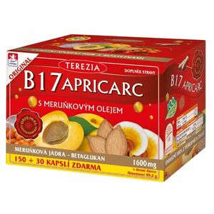 TEREZIA B17 Apricarc s marhuľovým olejom 150 + 30 kapsúl vyobraziť