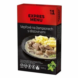 EXPRES MENU Bravčové na šampiňónoch s cestovinami 500 g vyobraziť