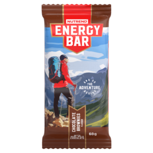 NUTREND Energy Bar čokoládové brownies 60 g vyobraziť