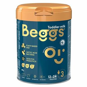 BEGGS 3 Pokračovacia mliečna batoľacia výživa od 12 - 24 mesiaca 800 g vyobraziť