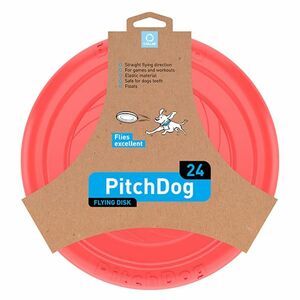 PITCHDOG Penový lietajúci disk pre psov červený 24 cm vyobraziť