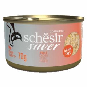 SCHESIR Senior Wholefood konzerva pre mačky kura 70 g vyobraziť