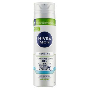 NIVEA Men Sensitive Gél na holenie na 3-dňové strnisko 200 ml vyobraziť