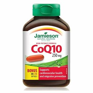 JAMIESON Koenzým Q10 250 mg 45 kapsúl vyobraziť