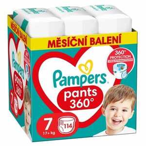 PAMPERS Premium nohavičkové plienky Monthly box S7 114 kusov vyobraziť