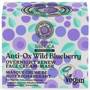 NATURA SIBERICA Blueberry Siberica Nočná obnovujúca pleťová krémová maska 50 ml vyobraziť