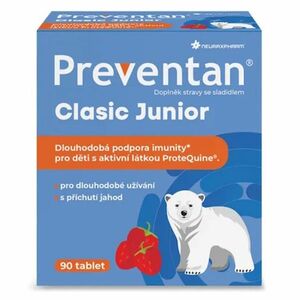 PREVENTAN Junior + vitamín C 90 tabliet vyobraziť