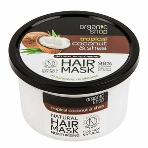 ORGANIC SHOP Hydratačná vlasová maska Kokos a Bambucké maslo 280 ml vyobraziť