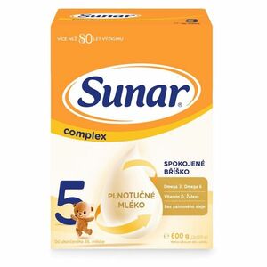 SUNAR Complex 5 detské mlieko od 36 mesiacov 600 g vyobraziť