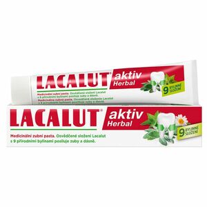 LACALUT Aktiv Zubná pasta Herbal 75 ml vyobraziť